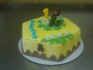 Medvídek na dortu